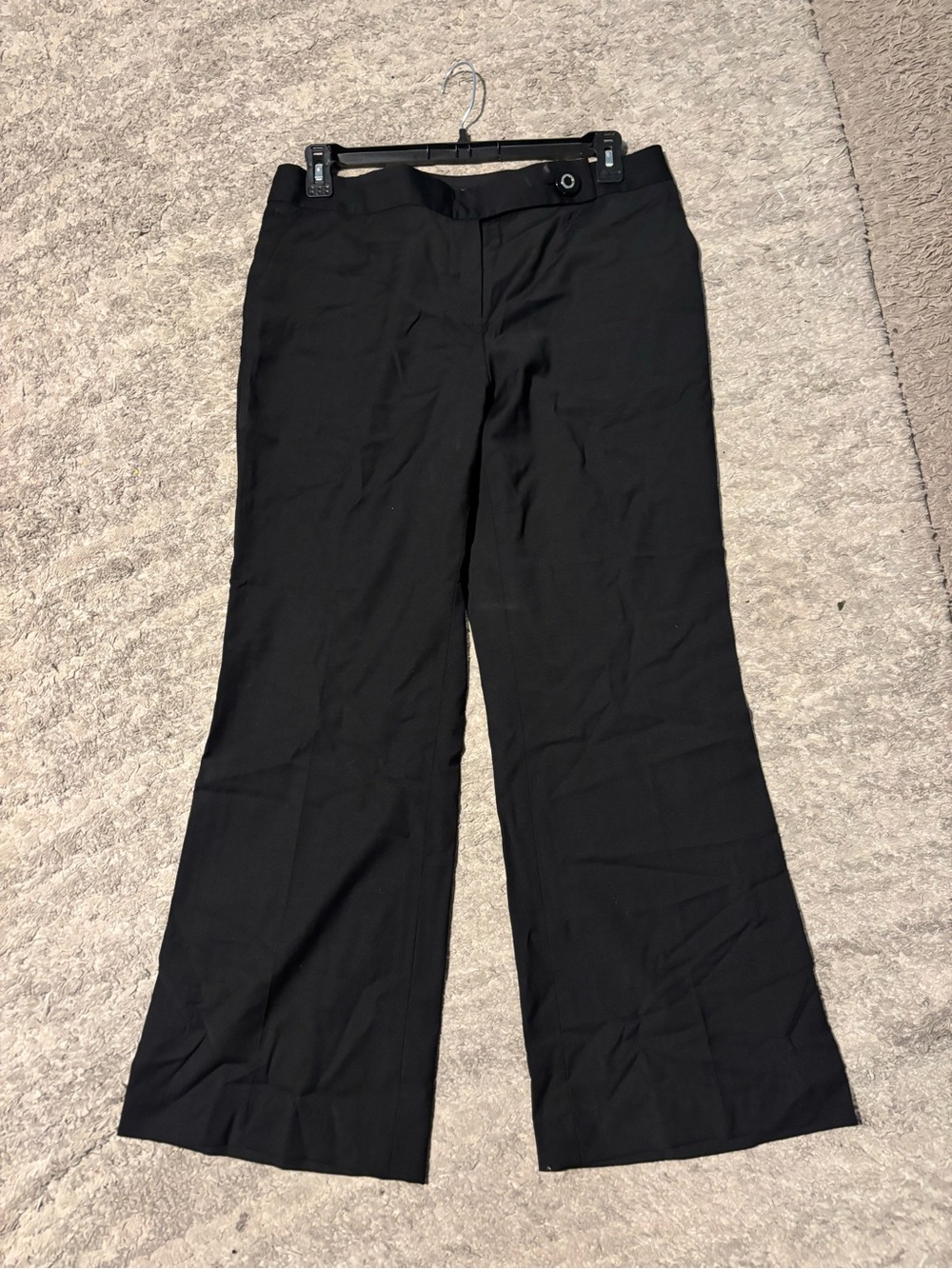 Tory Burch Black Wide-Leg Dress Pants